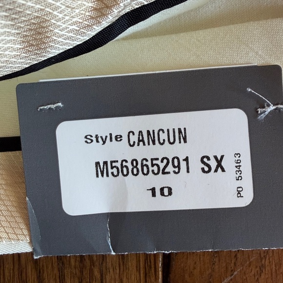 Folio New York Cream Flat Front Men's Shorts Size 34 - Picture 4 of 11